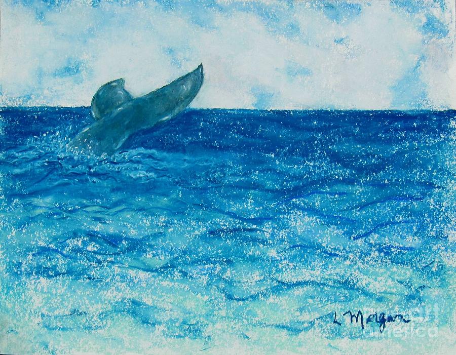 A Whale of a Tale Painting by Laurie Morgan