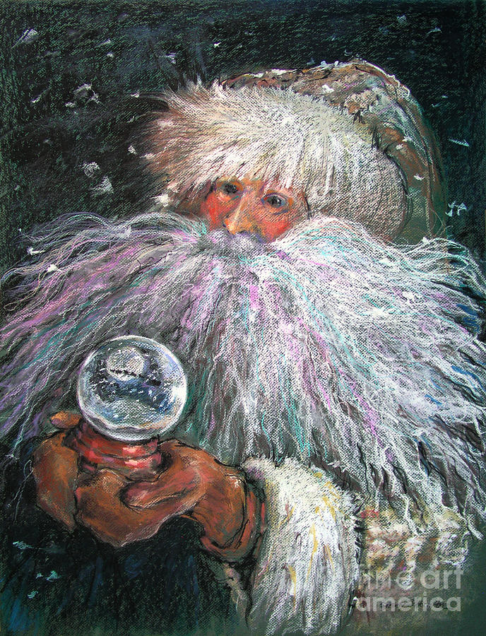 A White Christmas Remembered Painting by Shelley Schoenherr