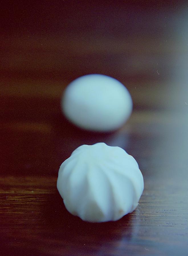 A White Mushroom Photograph by Romulo Yanes