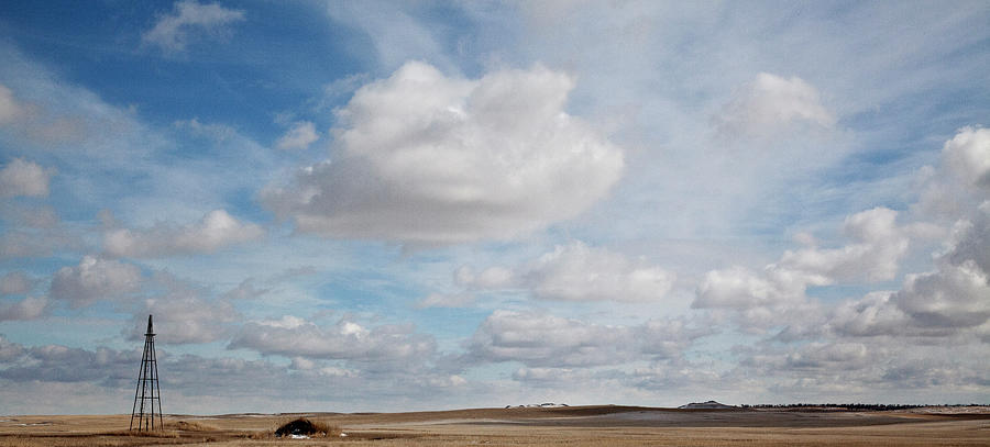 A Windmill On The Prairie Photograph by Driendl Group