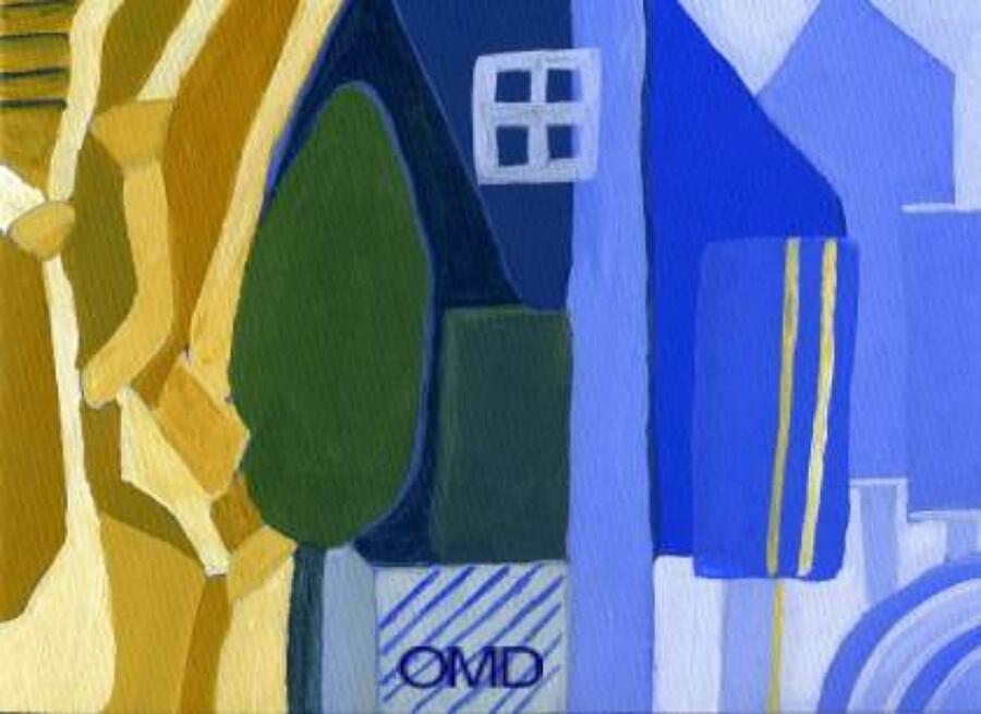 Landscape Painting - A Window Among Trees by Olivia M Dickerson Landscape Painting - A Window Among Trees by Olivia M Dickerson