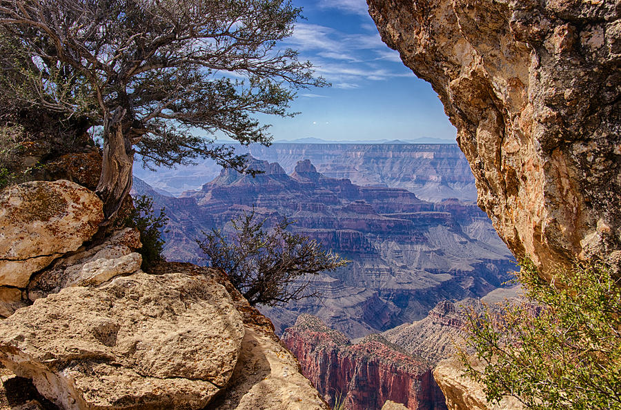 A Window to the Grand Canyon  Photograph by Saija Lehtonen
