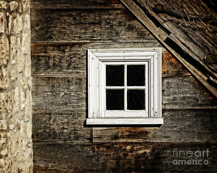 A Window to the Pioneers Photograph by Lincoln Rogers