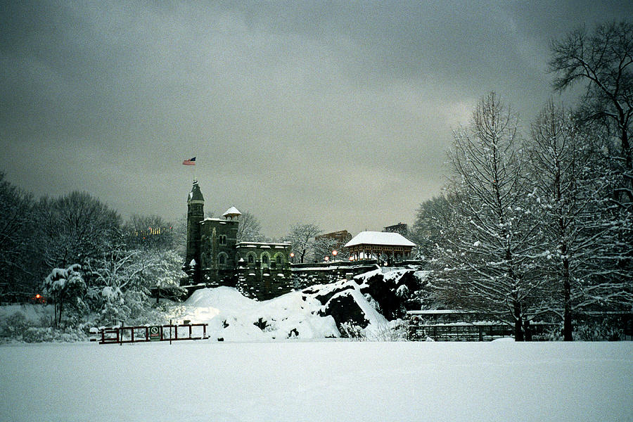A Winter Castle Photograph by Cornelis Verwaal