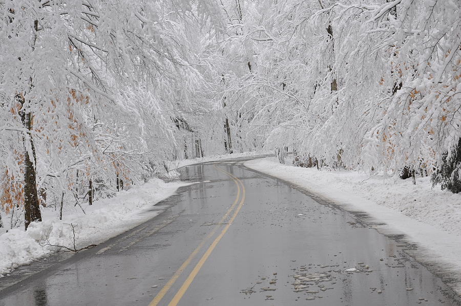 A Winter Drive In Door County