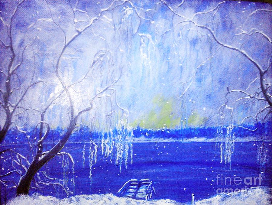 A Winters Moment Painting by Stefan Duncan
