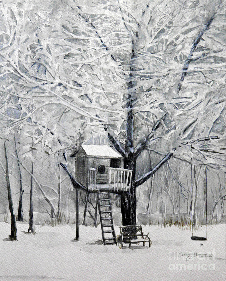 A Winters Morn Painting by Terry Honstead