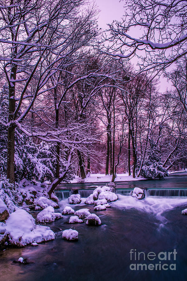 a winters tale I - hdr Photograph by Hannes Cmarits