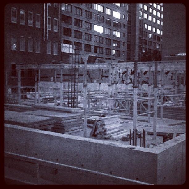 New York City Photograph - A Work In Progress! #blackandwhite #nyc by Christopher M Moll