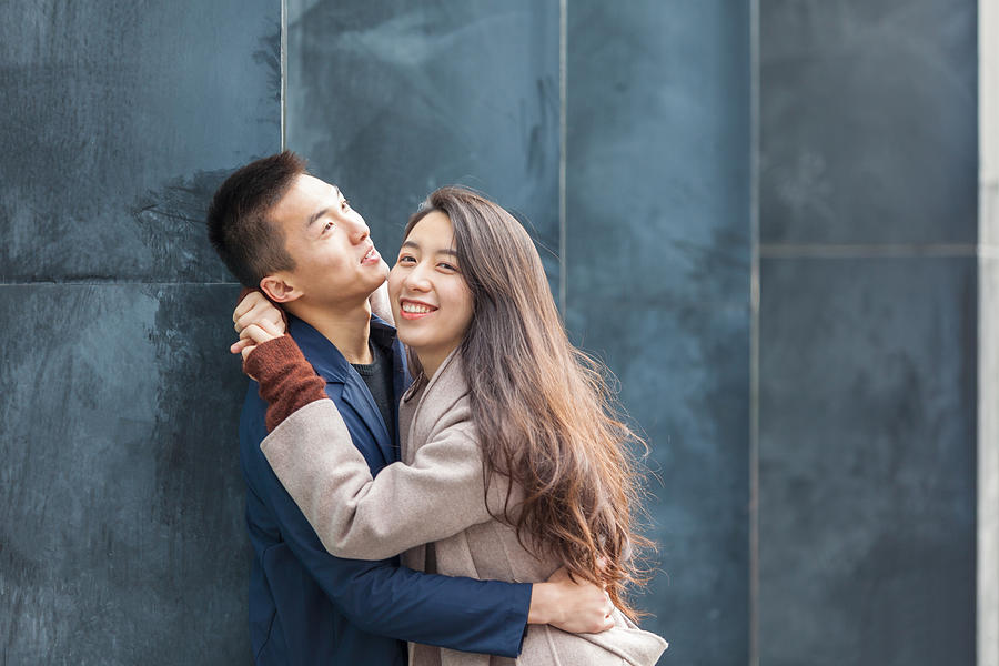 A young lover hugged,shanghai,China - East Asia, Photograph by Zyxeos30