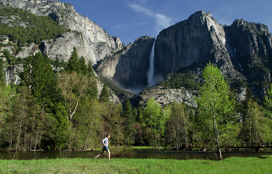 A Young Woman Enjoys The Great View Photograph By Keri Oberly - Fine 