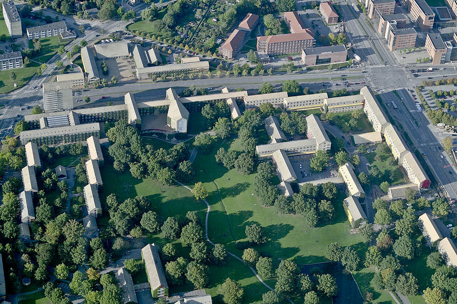 Aarhus University, Aarhus Photograph by Blom ASA