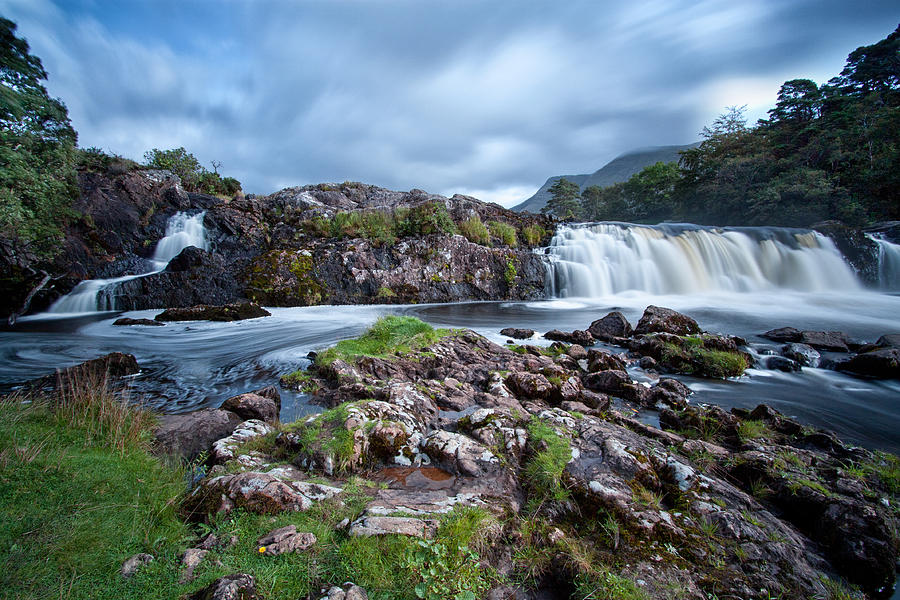 Aasleigh Falls Ireland Photograph by Celine Pollard