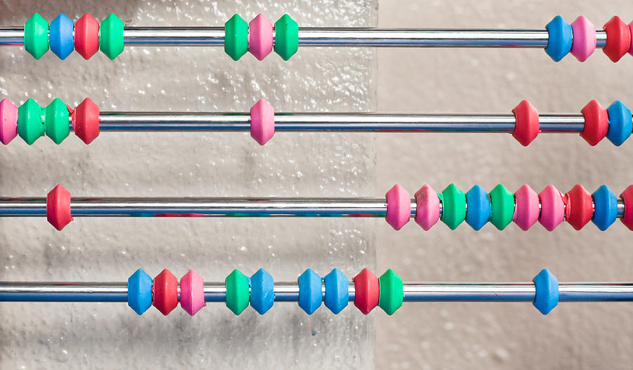 Still Life Photograph - Abacus by Tom Gowanlock