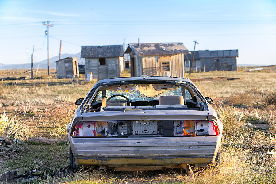 Abandoned Camaro Cisco Utah Photograph by Jerry Fornarotto