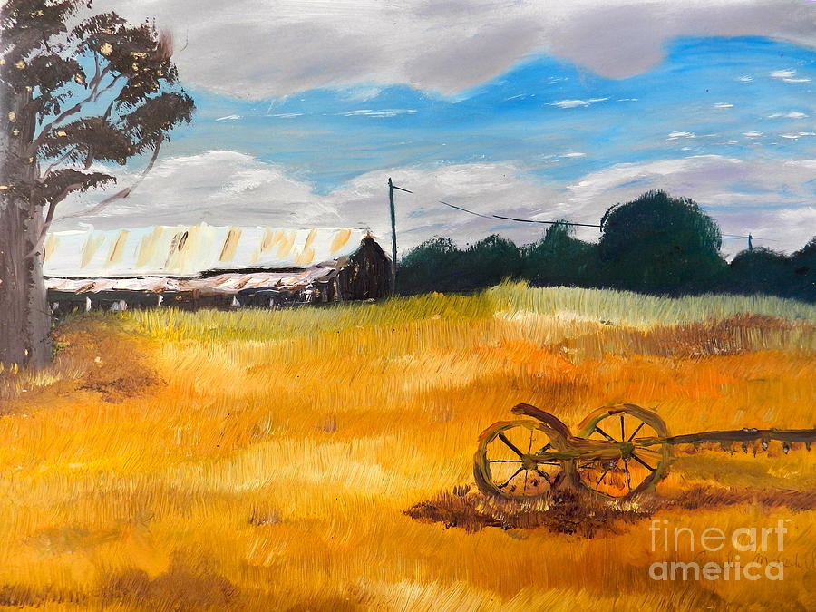 Abandon Farm Painting