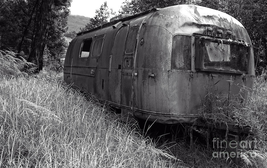 Abandoned Airstream in the Jungle Photograph by Edward Fielding