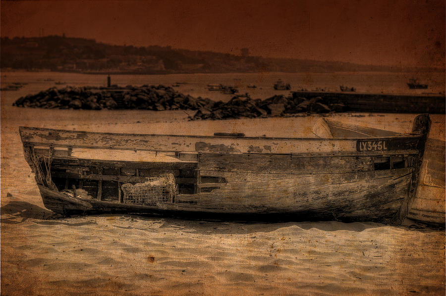 Abandoned Boat II Photograph by Marco Oliveira