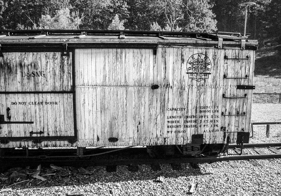 Abandoned Boxcar Photograph by Ross Henton