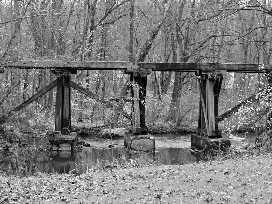 Abandoned Bridge Photograph by Dark Whimsy