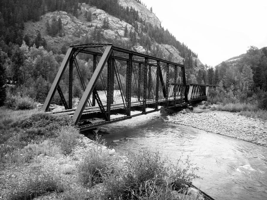 Abandoned Bridge on the Animas River Photograph by Ross Henton