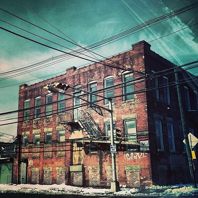 Newark Photograph - Abandoned Building 2 #newark by Mary Ann Reilly