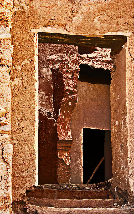 Abandoned -- Kasbah in Morocco  Photograph by Christopher Byrd