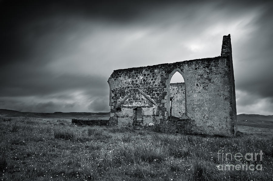 Abandoned Church Photograph by David Lichtneker