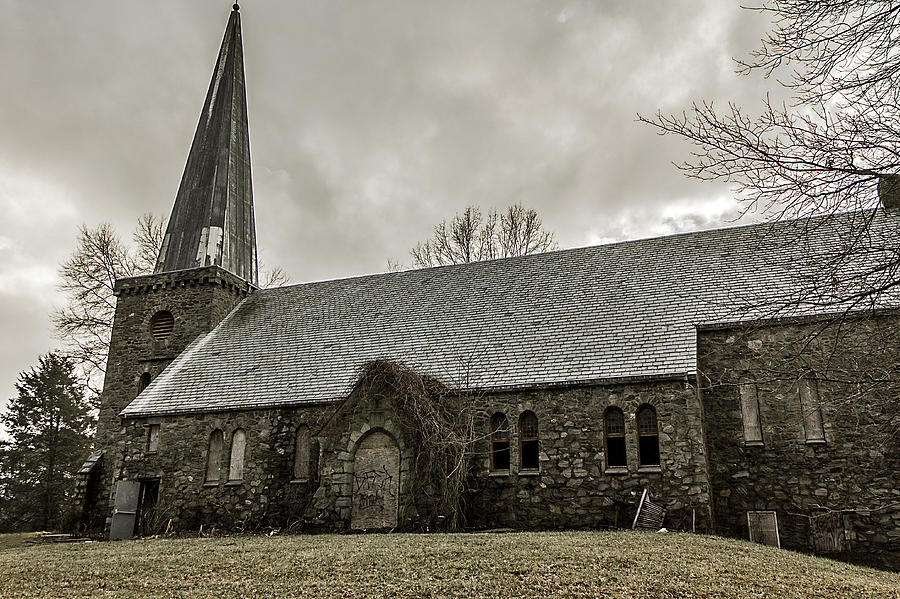 Architecture Photograph - Abandoned Church by DeeLusions Photography