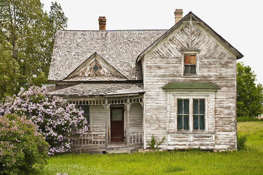 Abandoned Country Home Photograph by Mint Images