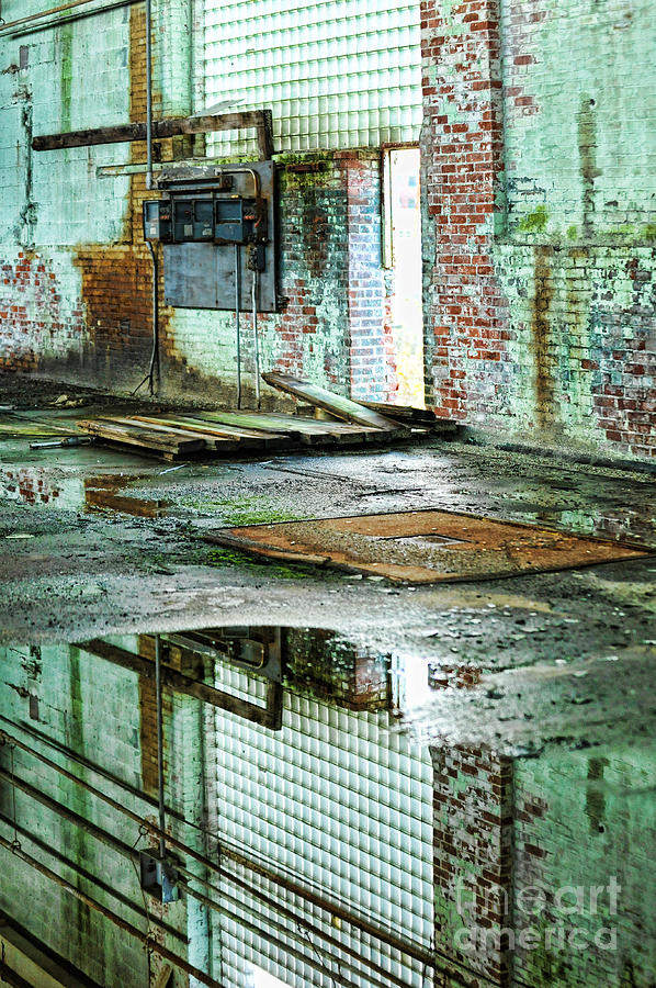 Abandoned Factory Interior Photograph by HD Connelly