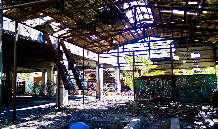 Abandoned Factory Photograph by Jonny D