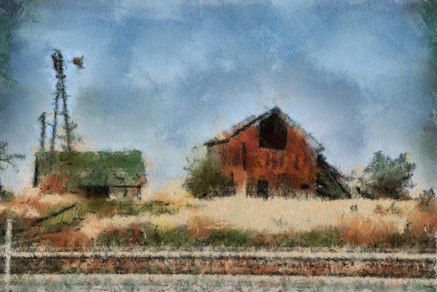 Nature Photograph - Abandoned Farm 02 Photo Art by Thomas Woolworth