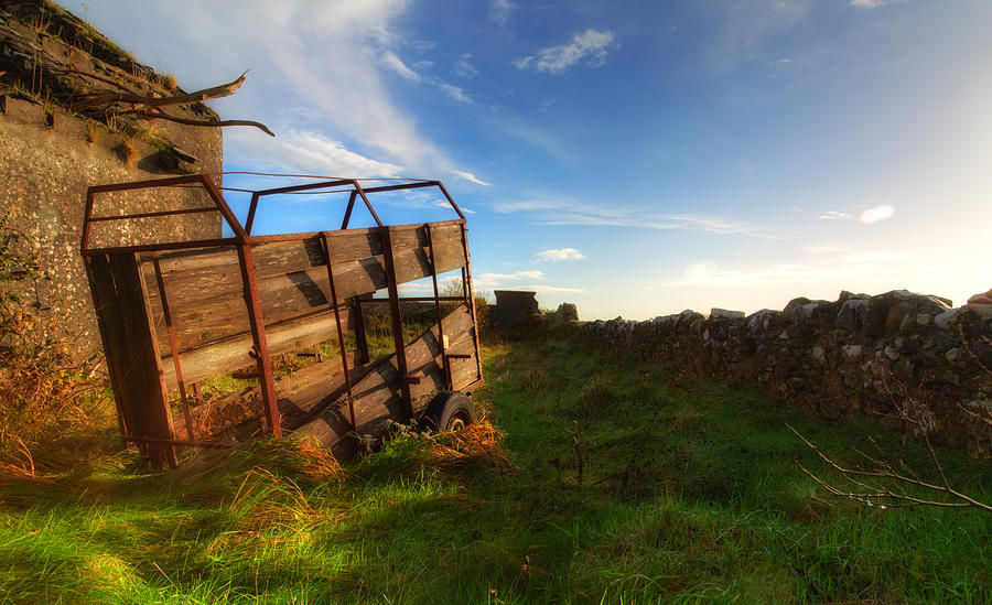 Abandoned Farm Ireland Photograph