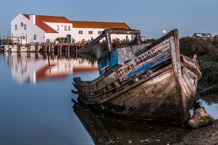 Abandoned Fishing Boat I Photograph by Marco Oliveira