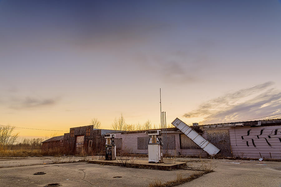 Abandoned Gas Station Photograph by Nebojsa Novakovic