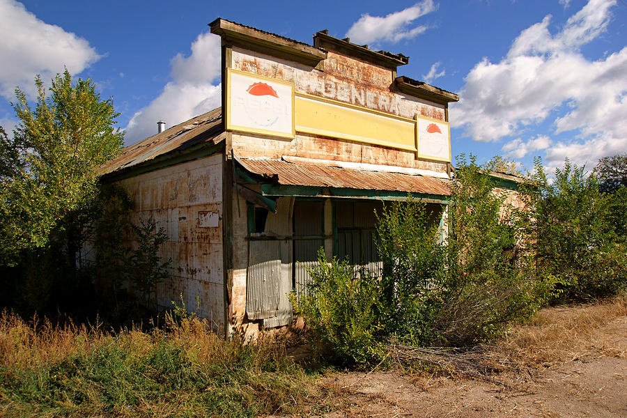 Abandoned General Store Photograph by Daniel Woodrum