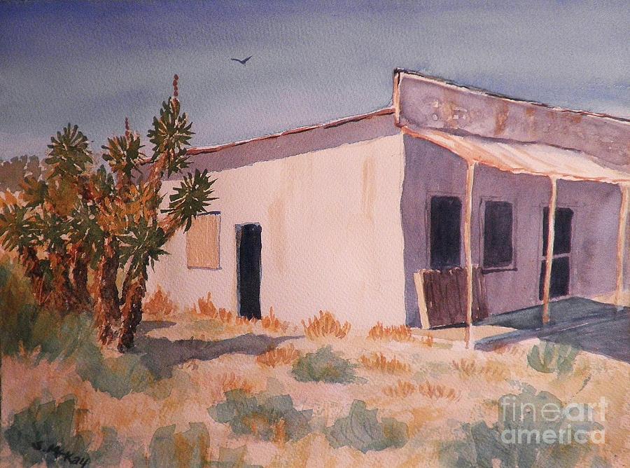 Abandoned Grocery Store Painting by Suzanne McKay