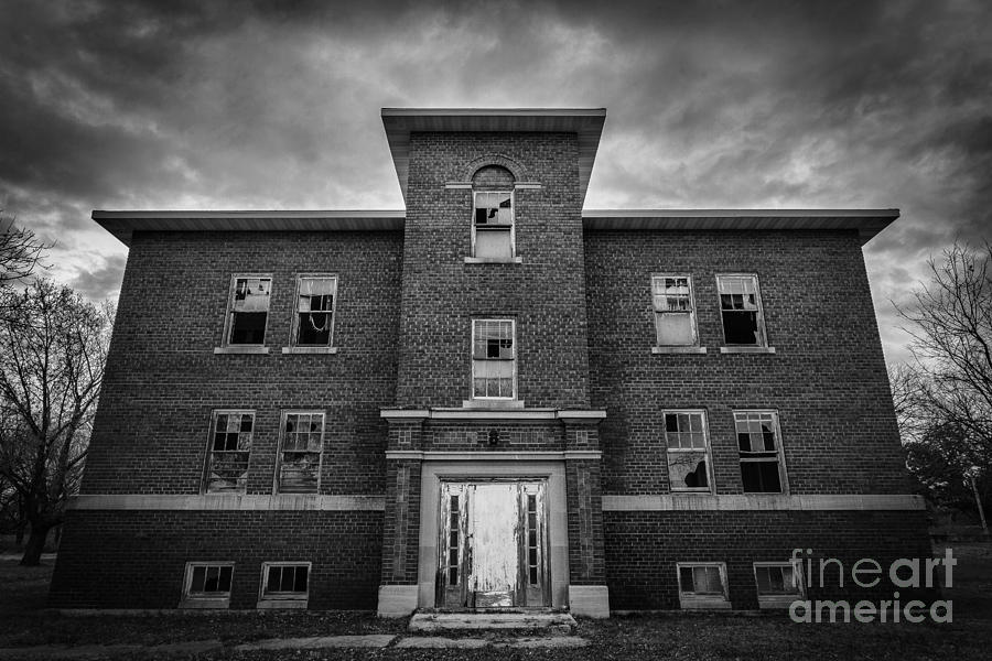 Architecture Photograph - Abandoned Hospital by Steven Reed
