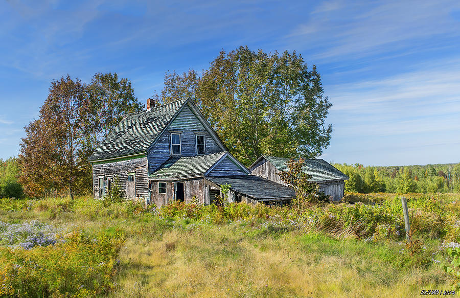 Abandoned House in Wentworth Valley Photograph by Ken Morris