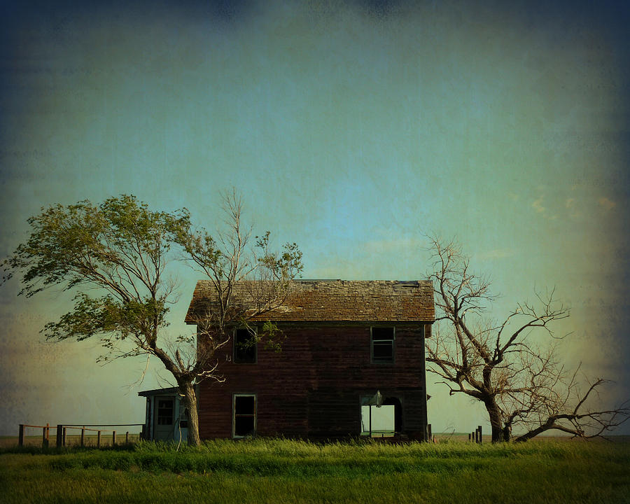 Abandoned House on the Prairie Photograph by Terry Eve Tanner