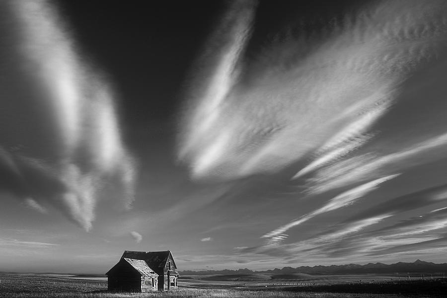 Abandoned in Alberta Photograph by Inge Riis McDonald