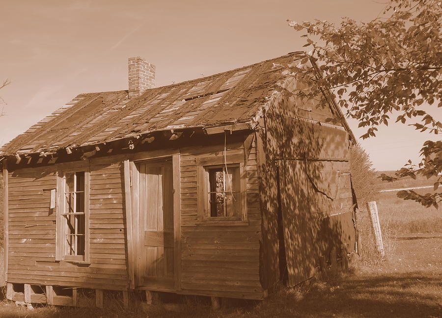 Abandoned in Sepia Photograph by Kathleen Luther