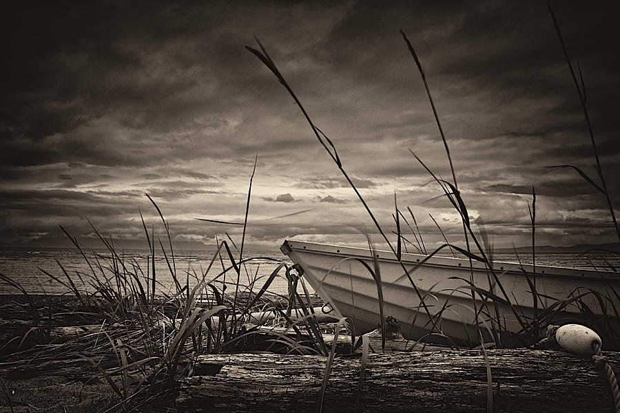 Sunset Photograph - Abandoned by Ken McAllister