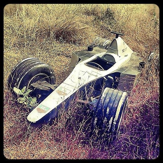 Formulaone Photograph - Abandoned Kit Car #goa #formulaone by Elton Fernandes