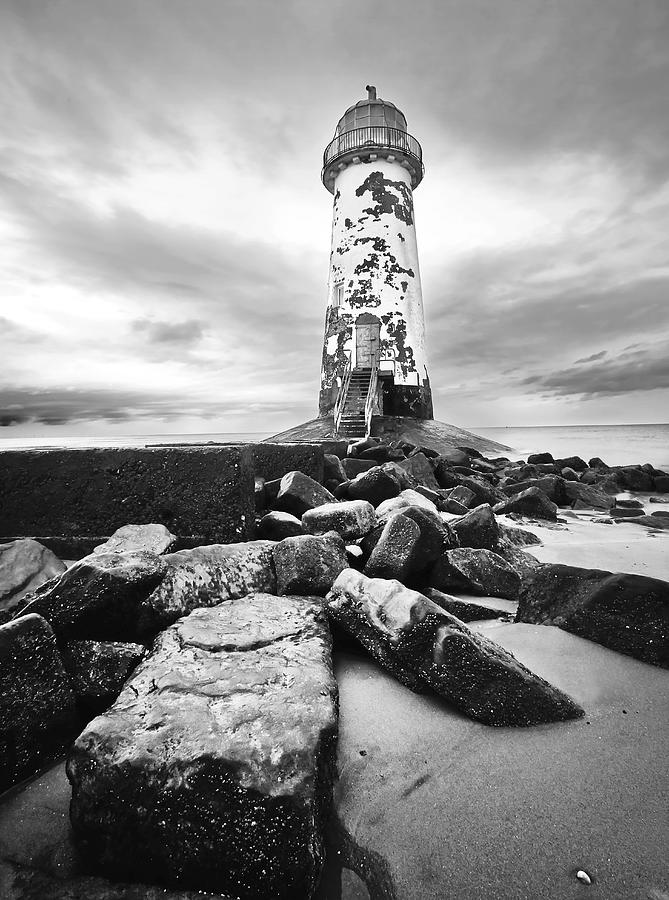 Abandoned Lighthouse Photograph By Steve And Jenni Thorp - Fine Art America