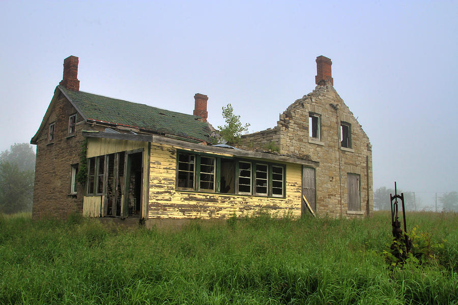 Abandoned Limestone 1 Photograph by Jim Vance - Fine Art America