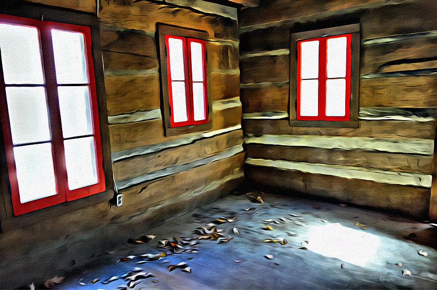 Abandoned Elkmont Log Cabin  Photograph by Rebecca Korpita