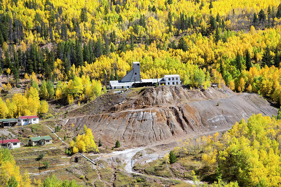 Abandoned Mining Town Photograph by Jim West/science Photo Library