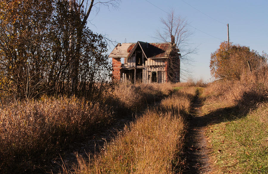 Abandoned near Stirling 3 Photograph by Jim Vance - Fine Art America